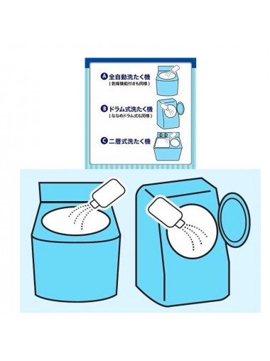 日本製 洗衣機槽清潔劑 550g 